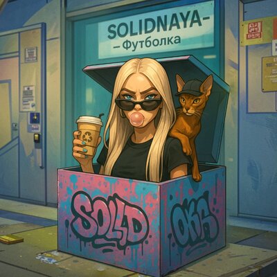 SOLIDNAYA - Футболка SOLIDNAYA - Футболка