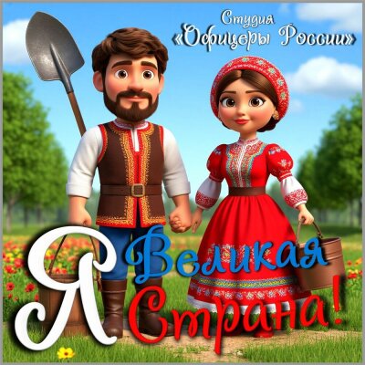 Студия Офицеры России - Я Великая Страна!