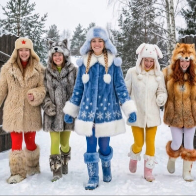 SveLMusiC, Jeanne Sava, Klava Zimina - Как на новый год в селе девочки гуляли